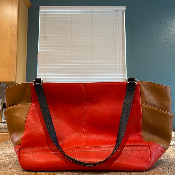 Orange and Blue Coach bag - Picture 15 of 16